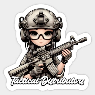 Tactical Girls' Frontline Sticker